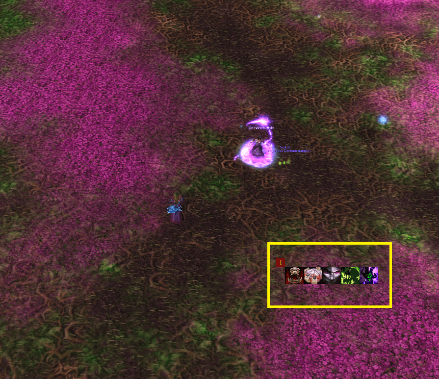 Party Ability Bars, кд способностей лока